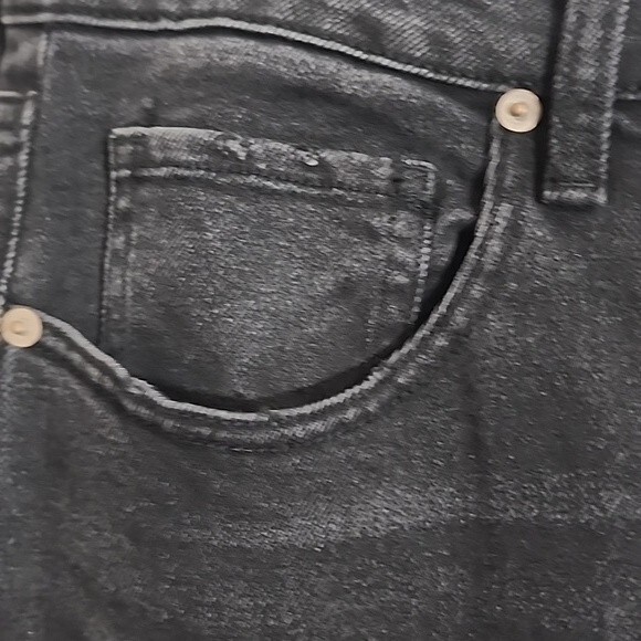 No Boundaries slim fit black denim distressed jeans NWT size 30x32 - Picture 5 of 14